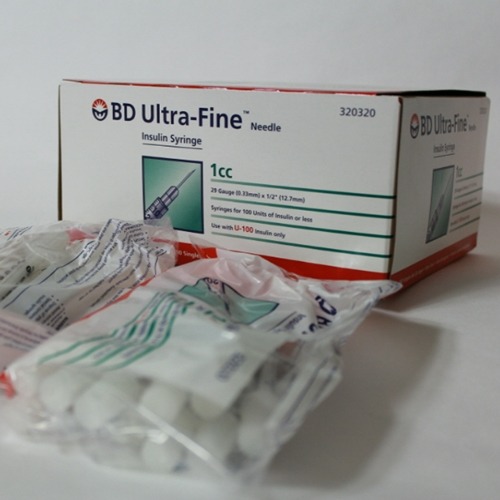 인슐린 시린지 SYRINGE 1CC 29G x 12.7mm, 1박스(100개입)
